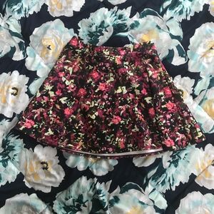 AEROPOSTALE FLORAL SKATER SKIRT